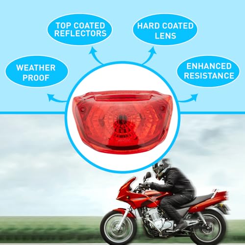 Uno Minda TL-6182M Tail Light for TVS Star Sport - Image 3