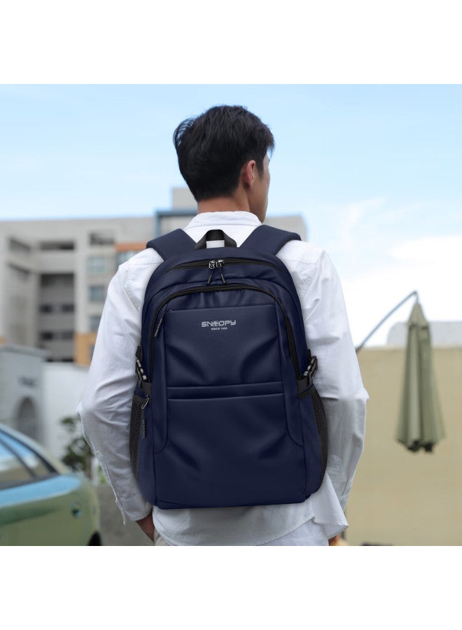 Snoopy Backpack For Men, Business Casual Large Capacity Backpack For High School, Middle School And College Students, Gray - Image 1
