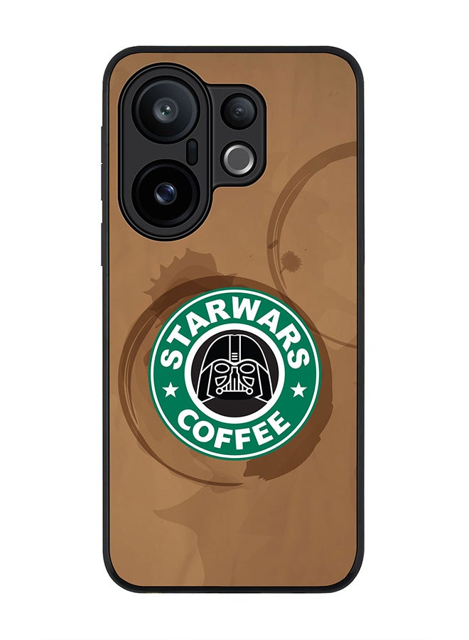 For vivo X200 FE / S30 Pro mini Case,Slim fit Camera Protection, Shockproof Thin Phone cover  - Starwars Coffee