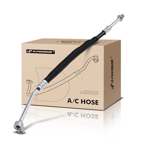 A-Premium A/C Liquid Line Hose Assembly Compatible with 1998-2002 Ford Crown Victoria, Lincoln Town Car, Mercury Grand Marquis, 4.6L, Condenser to Evap, Without Orifice Tube - Image 1