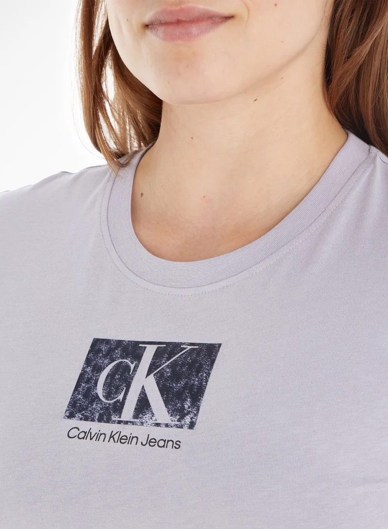 Calvin Klein Jeans Crew Neck Logo T-Shirt