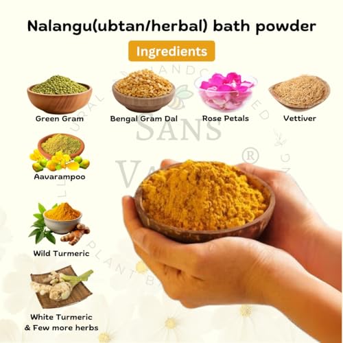 Sans Valley® Kids nalangu maavu bath soap | 100% Natural Handmade bathing bar | Cold Processed soap | Lion and Hippo shape (Pack of 2, 95 grams each) - Image 4