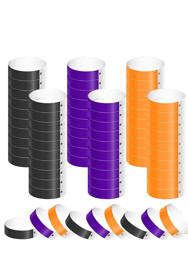 600pcs Neon Wristbands Waterproof Paper Bracelets Event Colorful Wrist Party Bands Armbands for Events Festivals Concerts - Image 1