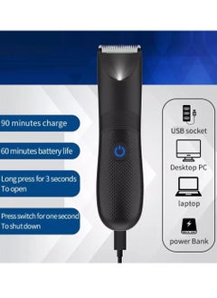PRIME Electric Body Hair Trimmer For Men And Women Multi-Functional with Base Body Grooming Clipper for Men, Electric Body Hair Shaver, Body Hair Clipper, Cordless Clippers  - Image 2