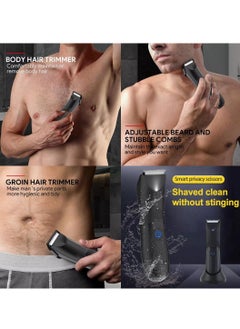 PRIME Electric Body Hair Trimmer For Men And Women Multi-Functional with Base Body Grooming Clipper for Men, Electric Body Hair Shaver, Body Hair Clipper, Cordless Clippers  - Image 3