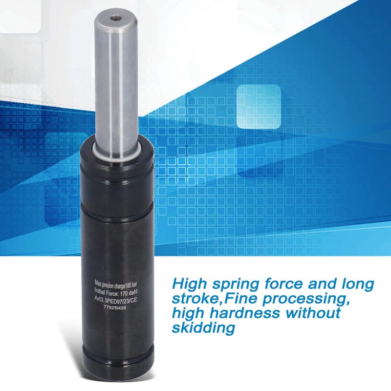 X170 080 Mini Alloy Nitrogen Gas Spring Cylinder 2800N Force with Inflation Port - Image 5