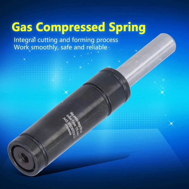 X170 080 Mini Alloy Nitrogen Gas Spring Cylinder 2800N Force with Inflation Port - Image 4