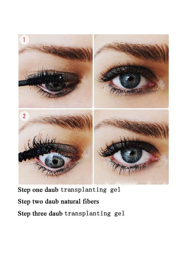youngfocus 3D Silk Fiber Lash Mascara Lengthening and Thick Volume Long Lasting Waterproof & SmudgeProof All Day Full Long Thick SmudgeProof EyelashesBest Gift - Image 5