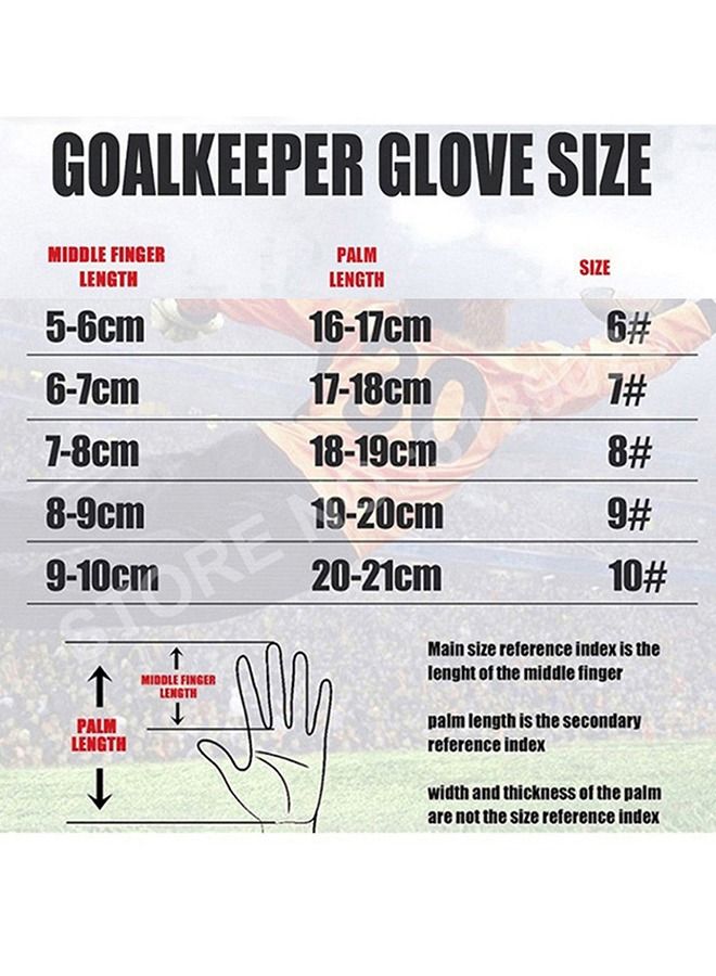 Gonice Soccer Goalkeeper Gloves, Football Gloves for Training and Match, Finger Support  - Image 4