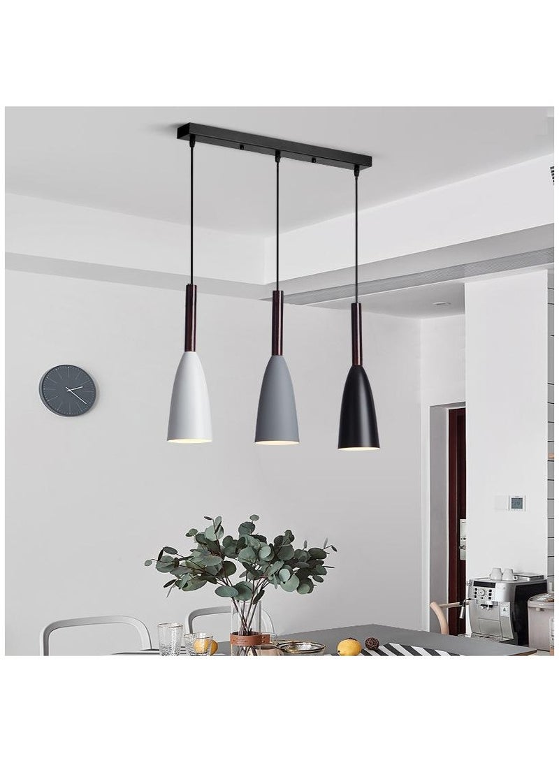 Modern 3 Pendant Lighting Nordic Minimalist Pendant Lights Over Dining Table Kitchen Island Hanging Lamps Dining Room Lights E27 - Image 2