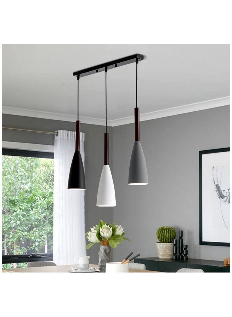 Modern 3 Pendant Lighting Nordic Minimalist Pendant Lights Over Dining Table Kitchen Island Hanging Lamps Dining Room Lights E27 - Image 5