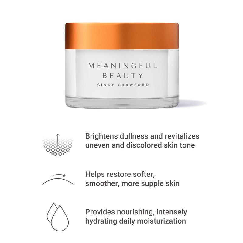 Meaningful Beauty Vitamin C Overnight Brightening Water Creme with Activated Hydraspheres, 1.0 fl. Oz - Image 3