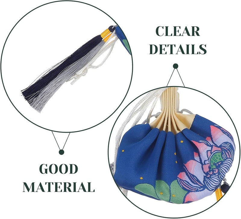Cross-location transit friendly build Empty Brocade Sachet Bag for Lavender with Drawstring, Small Decorative Refillable Car Hanging Sachet Pack, Blue Silk Box Included, Storage Pouch for Home and Wardrobe Fragrance Tiered cost purchase alternatives KSA market compliant quality Scratch resistant Efficiency boosted construction Strategic warehouse site Multi-price design picks All budget friendly options Trendy varied sizing alternatives Changing environment compatible Low dust buildup Replaceable parts Worldwide simple practical design Polished safe edge Gulf market standard build Consistent single item quality Climate adapted delivery plan Practical versatile construction Big & small space compatible Dust proof Modern versatile shape Pop-area nearby warehouse Protective coating Repeated use resistant selected material Shock rubber edge - Image 3