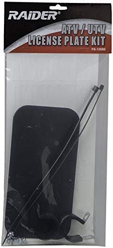Raider طقم لوحة ترخيص Raider FS-12000 للدراجات الرباعية/UTV مع الأرقام والحروف المضمنة (7.5 بوصة × 4 بوصة) - Image 2