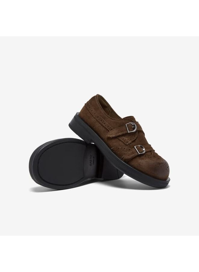 Basto 26 Spring Loafers Simple College Style Women's Flats D3521am6 Coffee Color Size 35 - Image 3