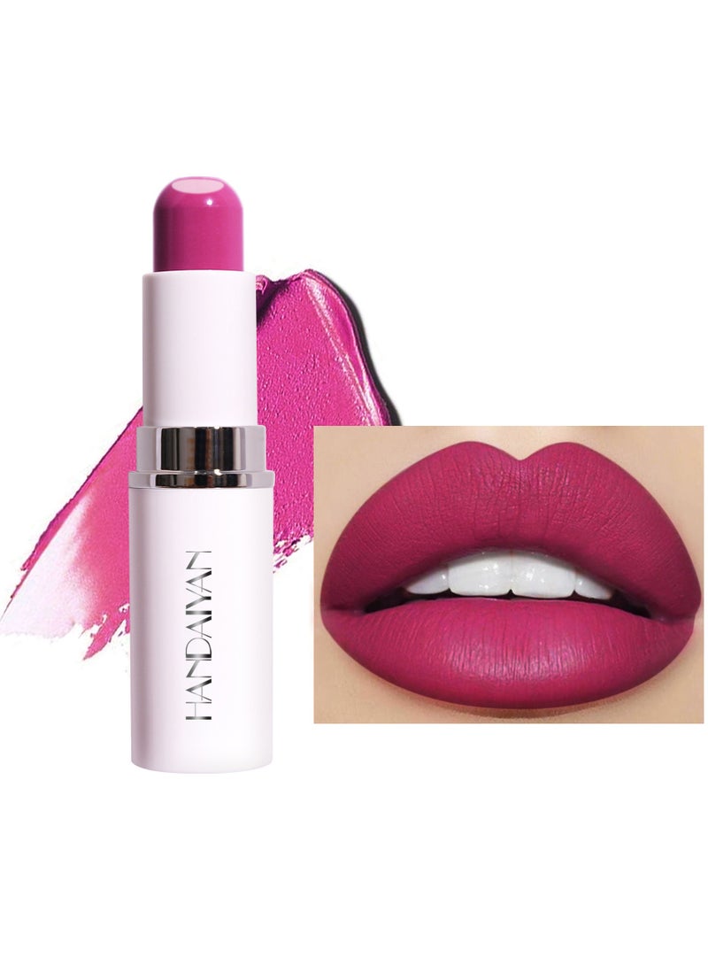 Handaiyan Lipstick Matte Liquid 2 In 1 Sandwich Double-layered Long Lasting Waterproof For Women Highly Pigmented Velvety Nude Super Stay Soft Hydrating & Lightweight Professional Moisturizing Makeup - Image 1