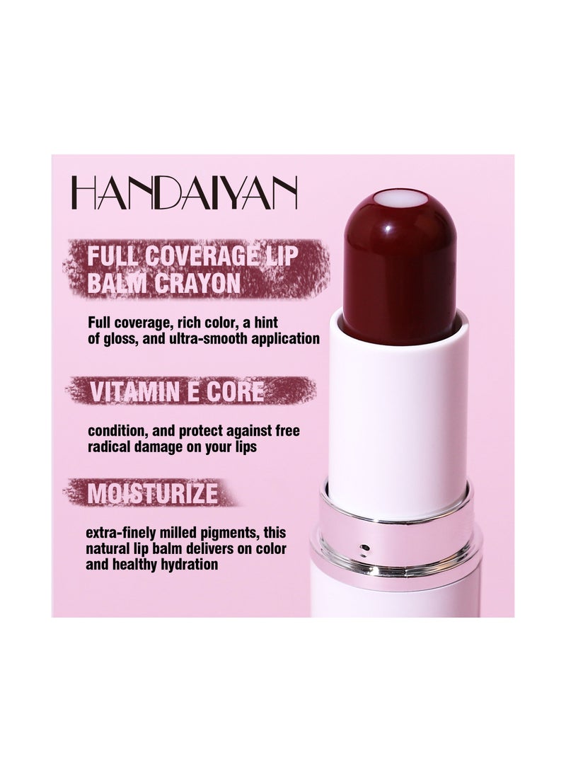 Handaiyan Lipstick Matte Liquid 2 In 1 Sandwich Double-layered Long Lasting Waterproof For Women Highly Pigmented Velvety Nude Super Stay Soft Hydrating & Lightweight Professional Moisturizing Makeup - Image 3