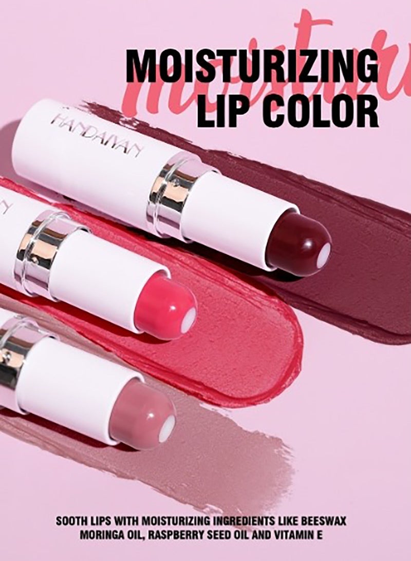 Handaiyan Lipstick Matte Liquid 2 In 1 Sandwich Double-layered Long Lasting Waterproof For Women Highly Pigmented Velvety Nude Super Stay Soft Hydrating & Lightweight Professional Moisturizing Makeup - Image 2