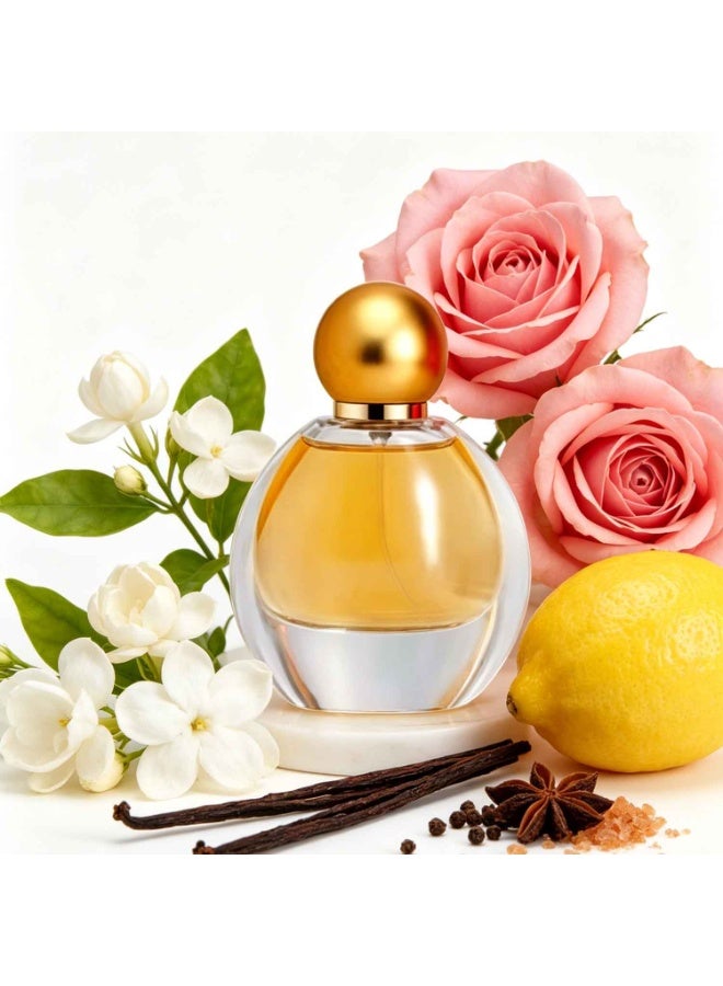 زيت عطري، حمضيات، ياسمين، مسك، ورد، فانيليا، ماء عطر يدوم طويلاً للنساء، مناسب للمناسبات المسائية والرومانسية - Image 1