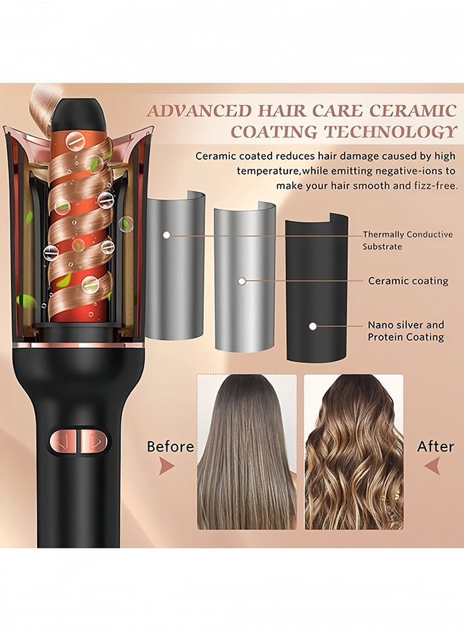 غنافوتو مكواة تجعيد الشعر الأوتوماتيكية للشعر الطويل - Image 5