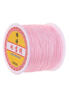 72-Count Jade Cord Bulk for DIY Crafts Light pink/line 72/50 m