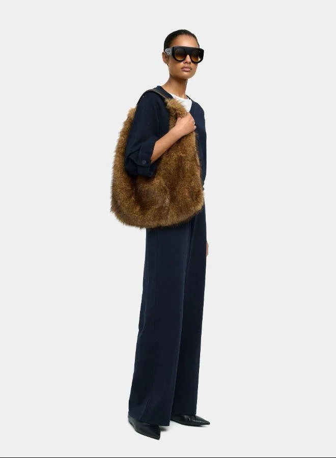 بارفوا بنطلون مع جيوب وخصر مطاطي