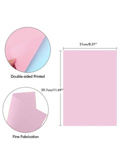 MARKQ Pink Colored Paper, 100 Sheets A4 Color Paper sheets for Decorating Drawing Origami DIY Arts and Crafts, 80gsm 29.7 cm x 21 cm  - Image 2