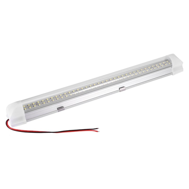 Automobile Display Cabinet Lamp: 72 High-Brightness SMD 2835 Lamp Beads - 12-85V Wide Input Voltage, Built-In Switch, Adhesive Screw Buckle Installation for Vehicle Interior and Display Cabinets - Image 1