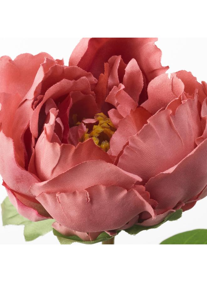 erorex Artificial flower, Peony/dark pink, 30 cm - Image 2