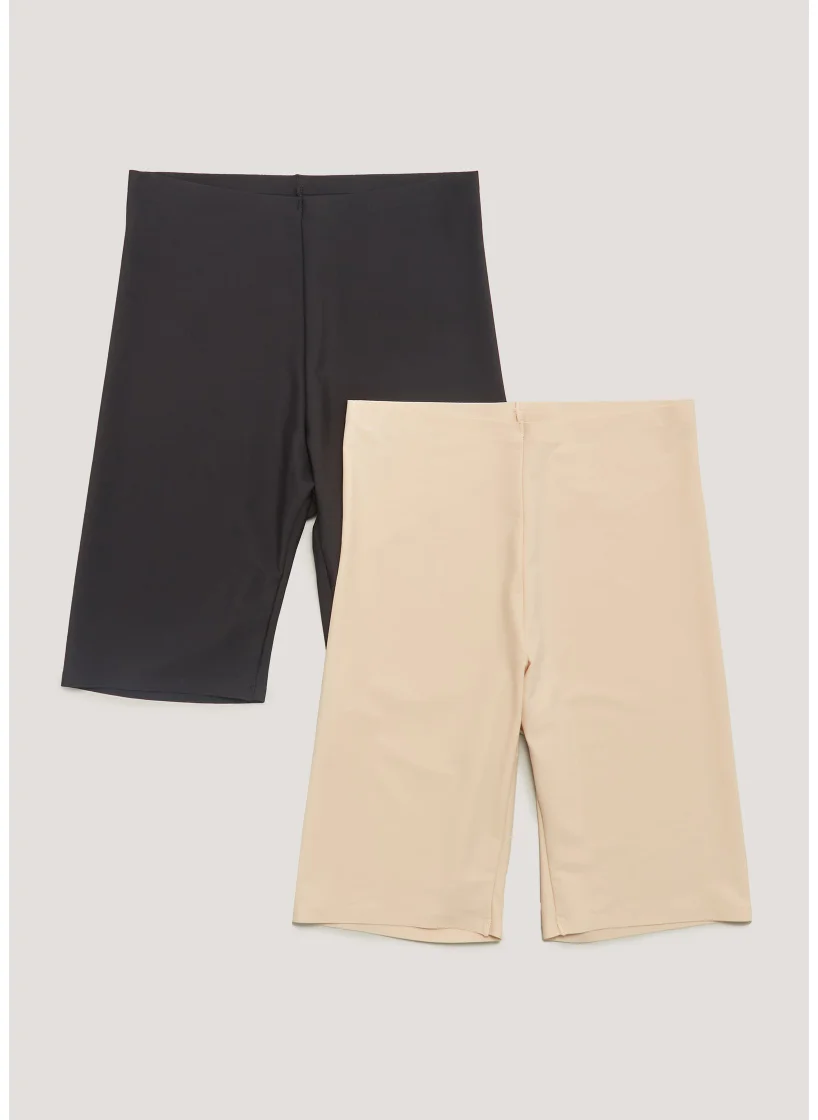 Matalan 2 Pack No VPL Cycling Shorts