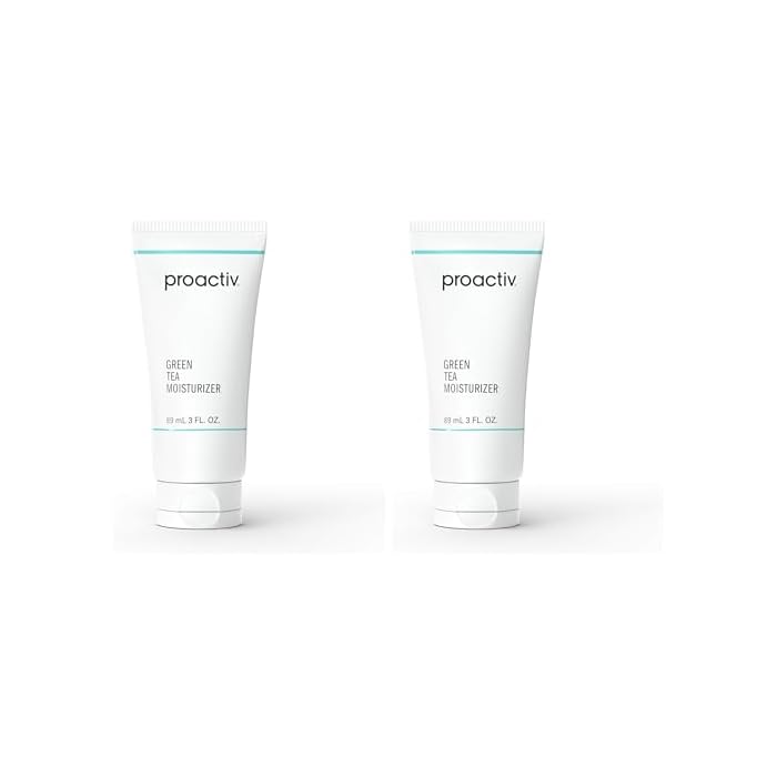 Proactiv Green Tea and Hyaluronic Acid Moisturizer for Dry Skin,Hydrating Face Moisturizer for Oily Skin,Dry-Skin and Acne Prone-Skin - 3 Oz,(Pack of 2)