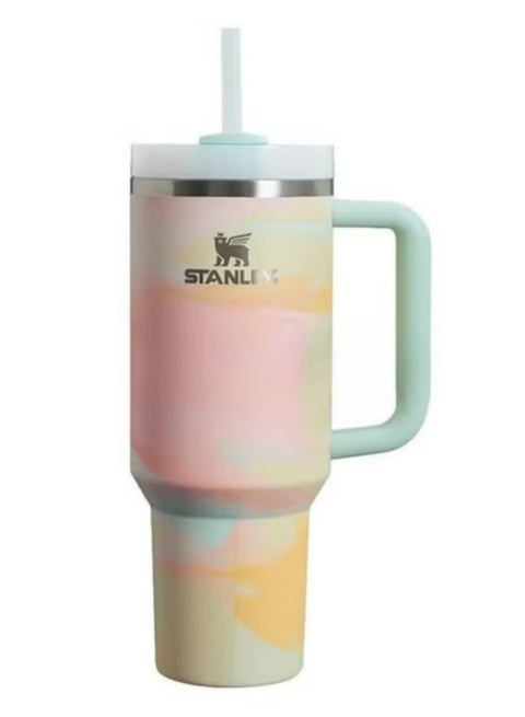 Stanley Quencher H2.0 FlowState Stainless Steel Vacuum Insulated Tumbler with Lid and Straw for Water, Iced Tea or Coffee, Smoothie and More, 40 oz