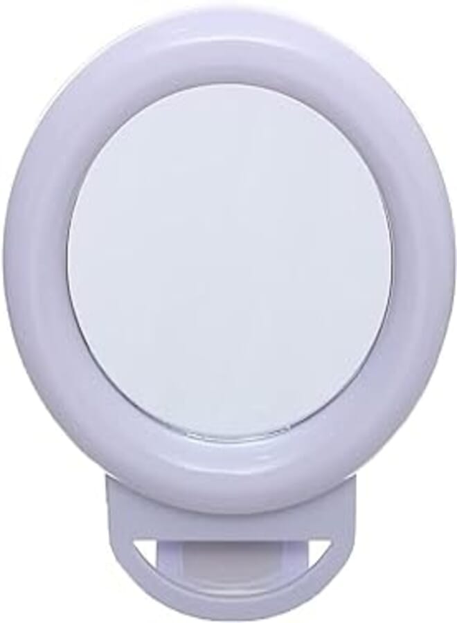 Generic A4S Round Large Selfie Ring Light 2 A With Buckle And Three Color Adjustable - White