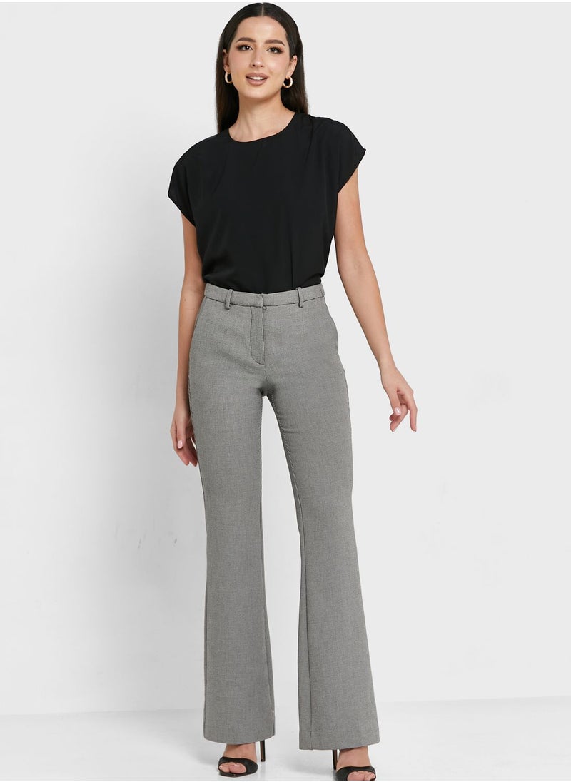 VERO MODA - Solid Crew Neck Top - Image 1