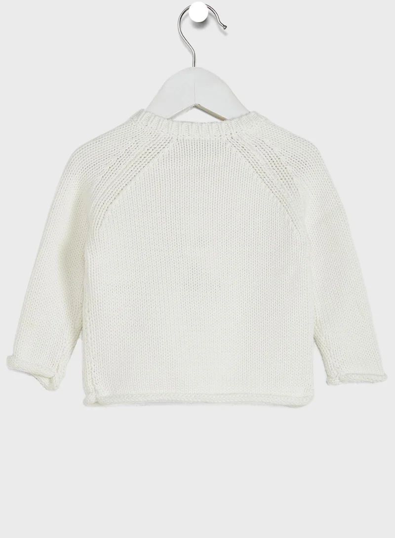 Petit Bateau Infant Crew Neck Sweater
