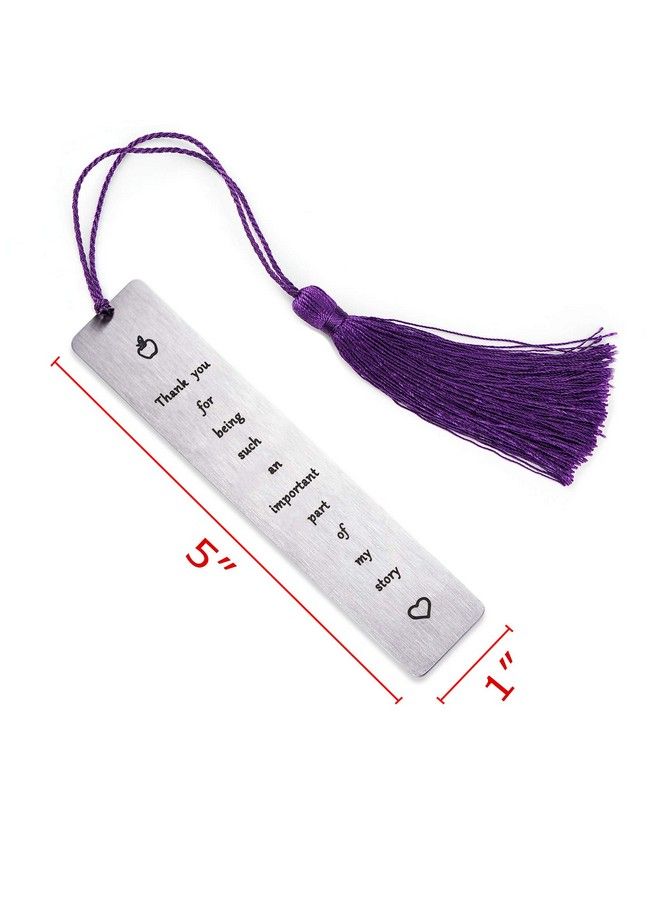 Melix Home Teacher Bookmark Teachers Appreciation Gifts Thank You Gifts From Student Special Teacher Gift Teaching Assistant Gift Bookmarks  - Image 3
