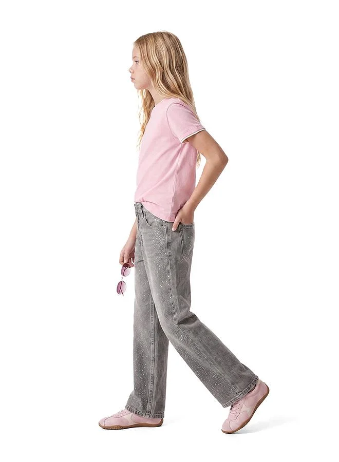 كوتون Wide Leg Jeans