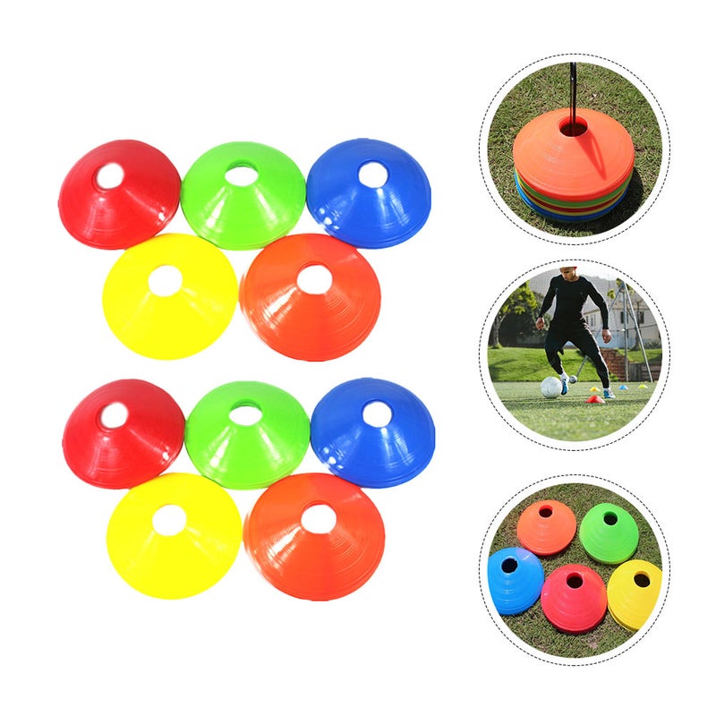 20 Pcs Football Training Sign Dish Plate Obstacle Marker Football Training Discs - Image 2