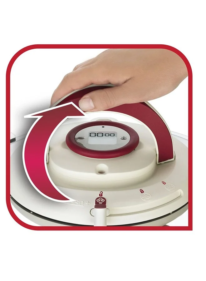 Tefal Clipso Precision 8 Litre Pressure Cooker Stainless Steel P4411462