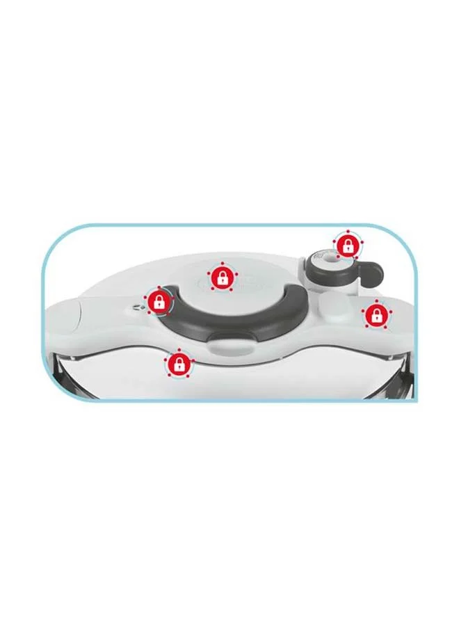 Tefal Clipso Precision 8 Litre Pressure Cooker Stainless Steel P4411462