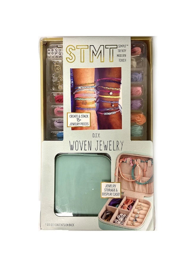 STMT D.I.Y. Woven Jewelry Kit with Jewelry Storage and Display Case - Image 1
