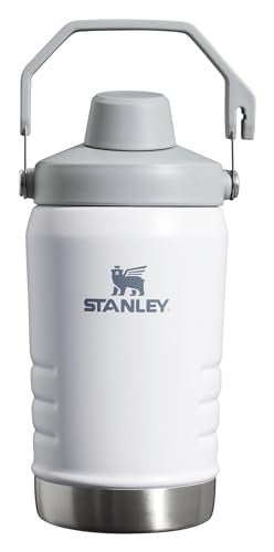 STANLEY IceFlow Fast Flow Jug with Handle 40 oz | Twist On Angled Spout Lid | Leakproof for Travel and Sports | Insulated Stainless Steel | BPA-Free | Polar - Image 3