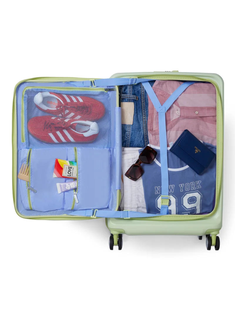 AMERICAN TOURISTER American Tourister Trento + Spinner 68 cm - Matcha - 3 Years Global Warranty
