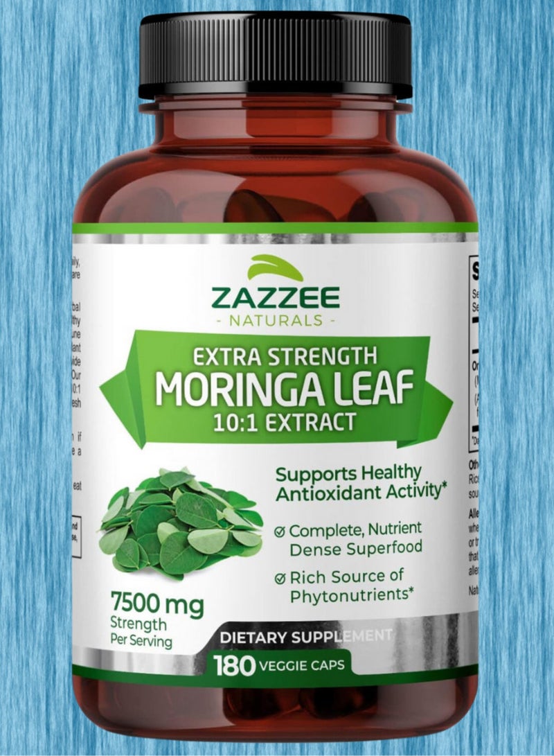 Zazzee USDA Organic Moringa Extract (150 Count) - Image 1