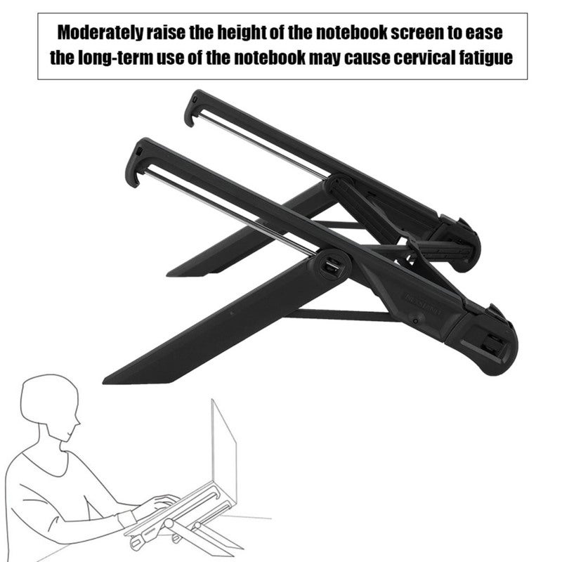 Laptop Table Desk Small Light Folding Lap Desk - Easy to Use Laptop Tray Stand for 10.1-18.4 Inch Laptop - Image 4