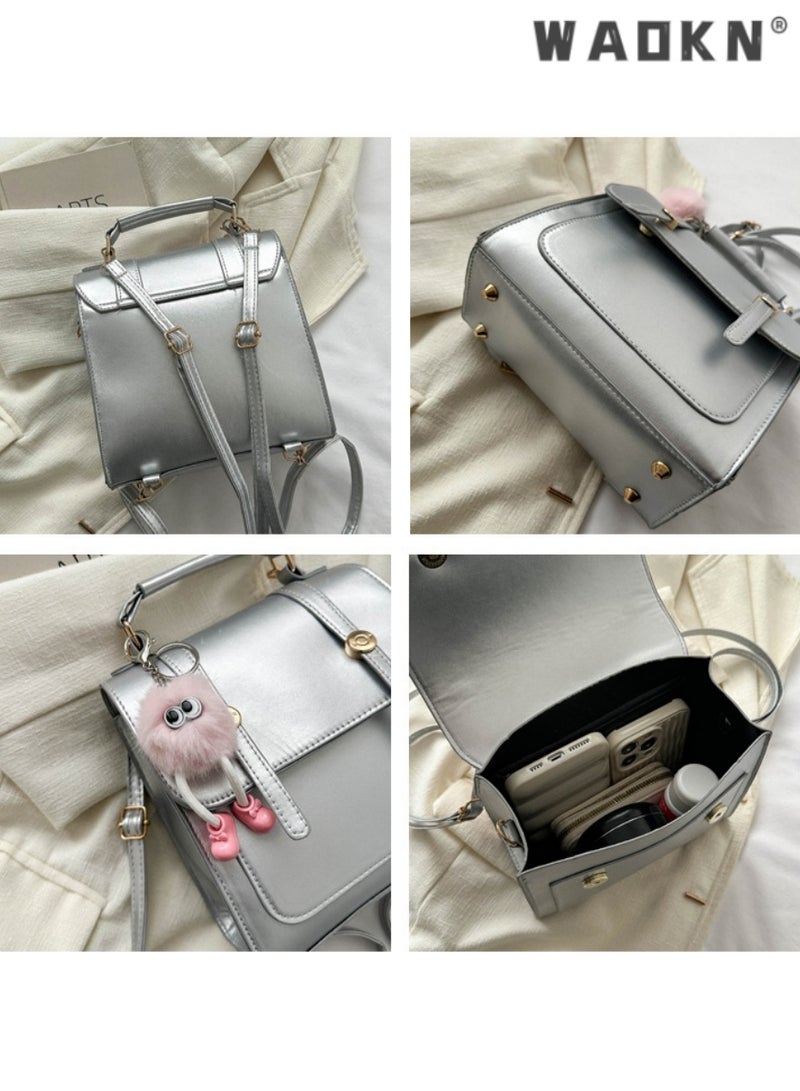 WAOKN New Minimalist Chic Backpack, Crossbody and Shoulder Straps, Designed for Women Who Pursue Individuality and Comfort - Image 2