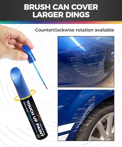 UBOG Touch Up Paint Pen,Touch Up Paint for Cars,Car Accessories Car Touch Up Paint, Automotive Paints Pen Scratch Repair,Cars Remover Scratch Paints Pen,Cars Paints Pens for Erase Auto Scratches (Blue) - Image 3