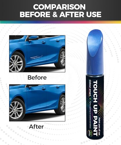 UBOG Touch Up Paint Pen,Touch Up Paint for Cars,Car Accessories Car Touch Up Paint, Automotive Paints Pen Scratch Repair,Cars Remover Scratch Paints Pen,Cars Paints Pens for Erase Auto Scratches (Blue) - Image 2