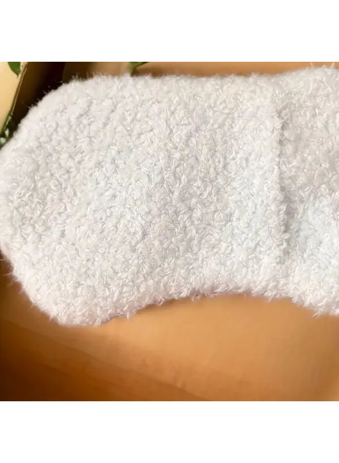 White Plush Dog Card Holder For Student ID Cards Business Cards Birthday Gift - Image 5