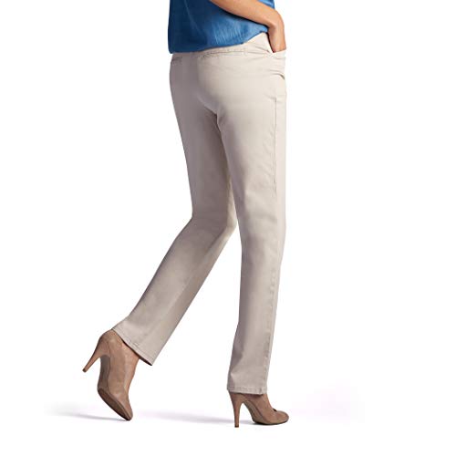 Lee Women's Relaxed Fit All Day Straight Leg Pant Parchment 8 US - Image 2